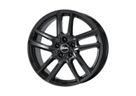 RIAL Aluminijska felga 7,5x18x5/108 et45 (63,4) crna