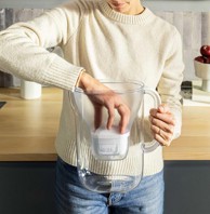 BRITA Vrč za filtriranje vode Style Essential XL, 3 x MX Pro Pure Performance filter, tamnoplavi