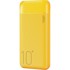ADDA Powerbank prijenosni punjač Fusion, 10000mAh, Micro USB i Type-C ulazi, 2xUSB-A izlazi, 12W, žuti