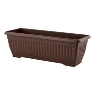 BLUMAX Žardinjera Mediteran 82x20x17h smeđa