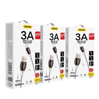 DUDAO Kabel USB Micro, pleteni, 3 A, 123 cm