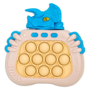 MG Interaktivna igračka za djecu Pop It Dino, plava