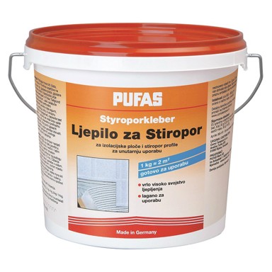 PUFAS Ljepilo za stiropor 4KG