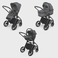 FOPPAPEDRETTI Kolica Commander 3u1, Steel Grey