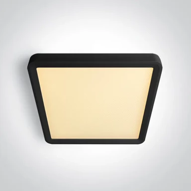 Tanka četvrtasta LED plafonjera, DM62020HU/B/V, 18 W, CCT, UGR19, 230 V, crna