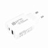 PRIO Zidni punjač, Fast Charge, 20W, PD (USB C) + QC3.0 (USB A), bijeli
