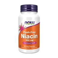 NOW Niacin (vitamin B3), 250 mg, 90 kapsula