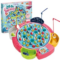 WOOPIE Društvena igra ribolova, roza