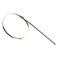 AMIO Metalne vezice od nehrđajućeg čelika 4,6 x 150 mm 100 kom