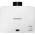 SHARP Projektor P601Q, za velike prostorije, DLP, 3840 x 2160, 6000 ANSI lumena, bijeli