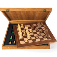 HANDCRAFTED Šah Staunton figure, orah set