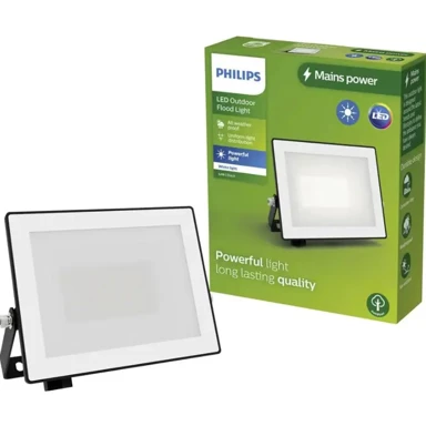 PHILIPS Vanjski zidni reflektor Lois, 20 W, 3000 K, crna