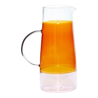 HÜBSCH Vrč Lemonade, staklen