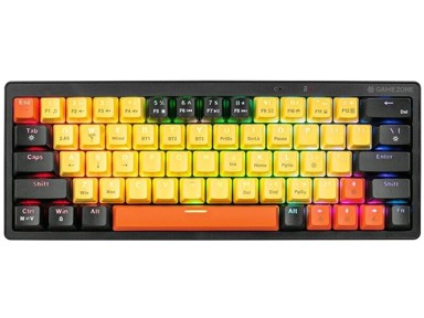 TRACER Gaming tipkovnica GAMEZONE EVO2 HOT SWAP 63, mehanička, žuta, TRAKLA47302