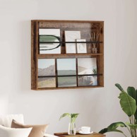 Polica za časopise 80 x 12 x 70 cm, konstruirano drvo, staro drvo