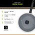 BE LIVING Wok tava Delight Black, 28 cm, s poklopcem