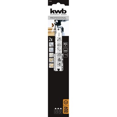 KWB List za ubodnu pilu, set rezanih listova, 2/1