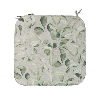 Jastuk za stolicu, 38 x 38 x 2 cm, bez boje