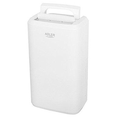ADLER Odvlaživač zraka AD 7861 (bijela, snaga 280 W, pogodno za prostorije do 60 m3, kapacitet spremnika za vodu 2 L)