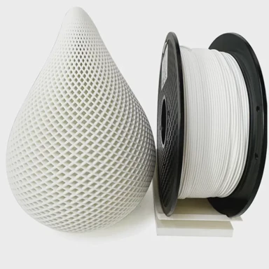 PLA filament 1.75 mm, 1 kg, mat bijela