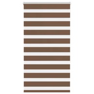 Zavjesa zebra smeđa 85x150 cm širina tkanine 80,9 cm poliester