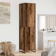 Ormar, 2 komada, Staro drvo 50 x 50 x 200 cm, konstruirano drvo