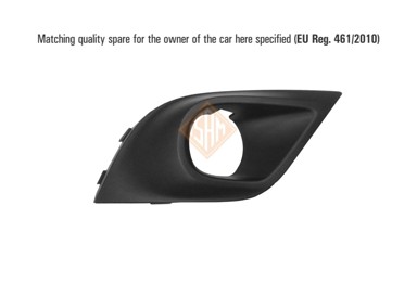 ISAM Maska branika Renault Clio 13-20, prednja desna, 16-, sa maglenkom