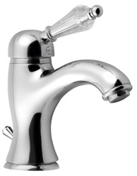 SAPHO KIRKÉ CRYSTAL Slavina, retro, krom, kristalna ručka