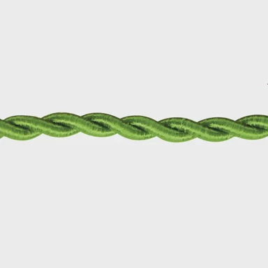 Dekorativni kabel 2×0,75mm ip20 zeleni vk/00e03069