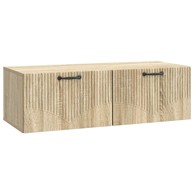 Zidni TV ormarić, dimenzije 98 x 41 x 30 cm, konstruirano drvo, hrast sonoma