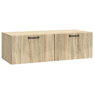 Zidni TV ormarić, dimenzije 98 x 41 x 30 cm, konstruirano drvo, hrast sonoma