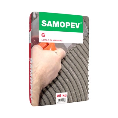 SAMOPEV Ljepilo za pločice G, 25kg