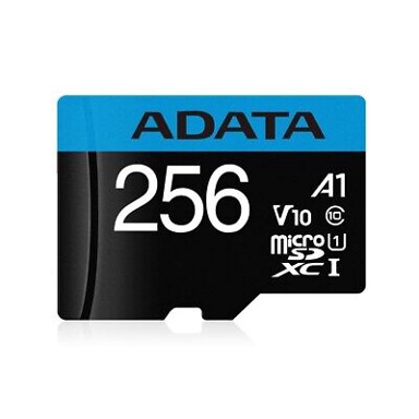 ADATA Memorijska katica Premier, microSDHC, 256GB, UHS-I, CL10, 100/20 MB/s, adapter