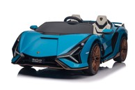 Auto na akumumulator Lamborghini SIAN 4x100W, dvosjed, plavi