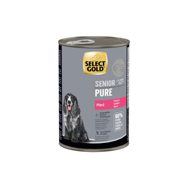 SELECT GOLD Hrana za starije pse Pure Senior s konjetinom, 400 g