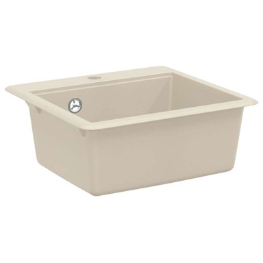 Umivaonik, 470x440 mm, granit, bež