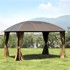 HOMESTAR Paviljon Sunset 3 x 4 x 2,7 m, smeđe-bež