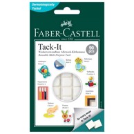 FABER-CASTELL Ljepilo jastučići Tack-it, 50 g, 90 kom, bijeli