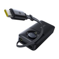 BASEUS Powerbank OS Free2Pull 10000mAh 30W + kabel, crna