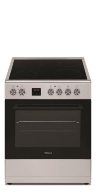 TESLA Štednjak CV6400SX, keramičko staklo