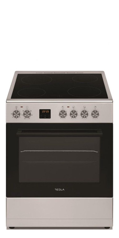 TESLA Štednjak CV6400SX, keramičko staklo