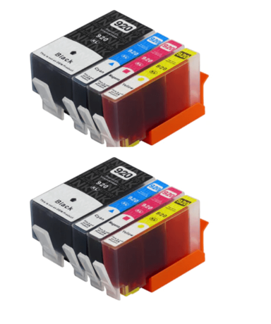 HP Kompatibilne tinte 920XL set 8 kom, 2x crna, 2x cijan, 2x magenta, 2x žuta