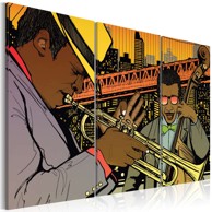 Slika Jazz musician 120x80