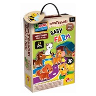 LISCIANI Farma Montessori Wood baby 3D