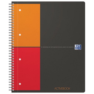 OXFORD Blok kolegij, 100104329, A4, karo, 80 listova, perforacija, 4 rupe, Activebook
