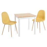 BONAMI ESSENTIALS Set blagovaonskog stola Sydney i dvije blagovaonske stolice Lissa