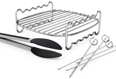 PHILIPS Dodatak za fritezu na vrući zrak HD9920/00, dvoslojna rešetka, 21872798