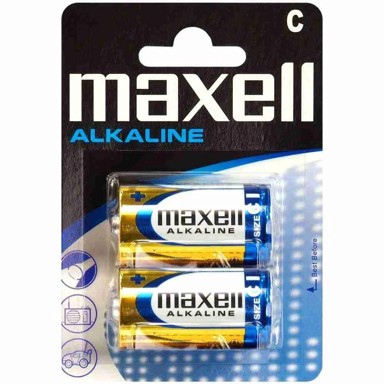 MAXELL Alkalne baterije LR14 C, 2 komada