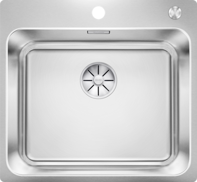BLANCO Sudoper Solis 500-IF/A InFino, inox 18/10, PushControl