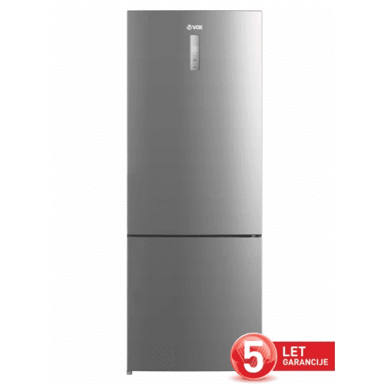 VOX Kombinirani hladnjak, NF5720XE, energetski razred E, hladnjak 316 l, zamrzivač 119 l, srebrni